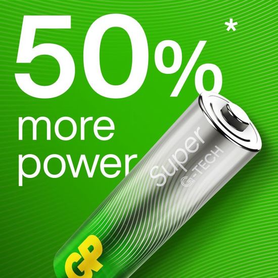 GP Batteries Super Alkaline AA-batteri 15A / LR6 20-pack