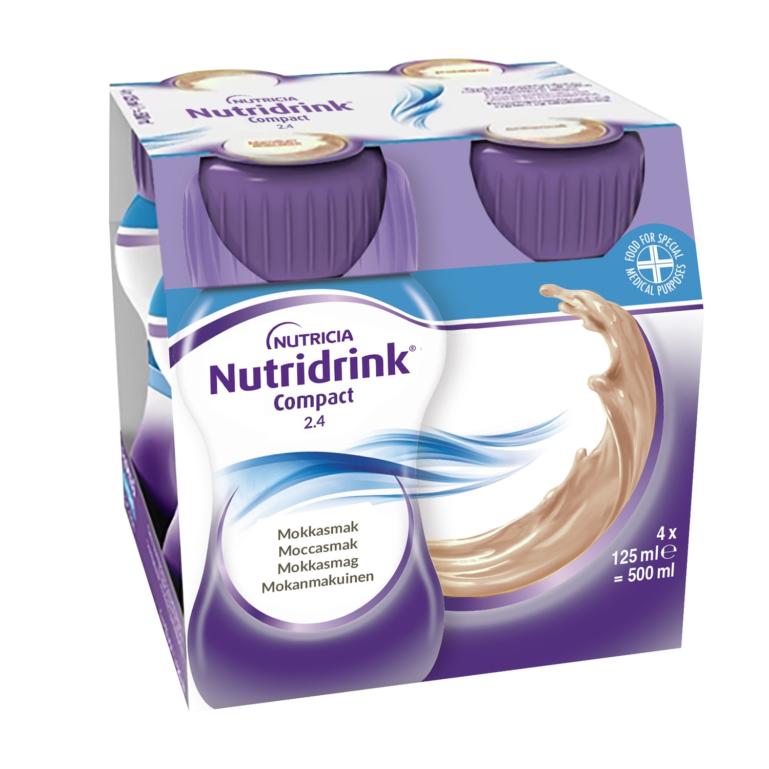 Alternativ bild 1 för Nutridrink Compact Mocca 4 X 125 ml