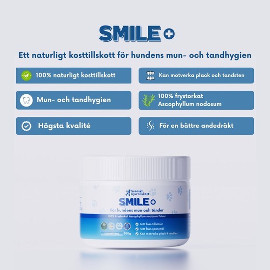 Svenskt Djurtillskott Smile+ 100 g