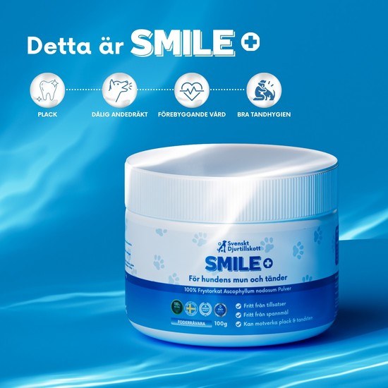 Svenskt Djurtillskott Smile+ 100 g