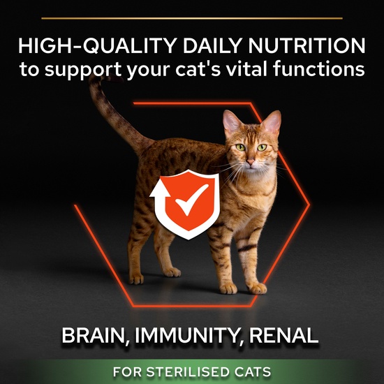 Purina Pro Plan Cat Sterilised with Vital Functions Lax 3 kg