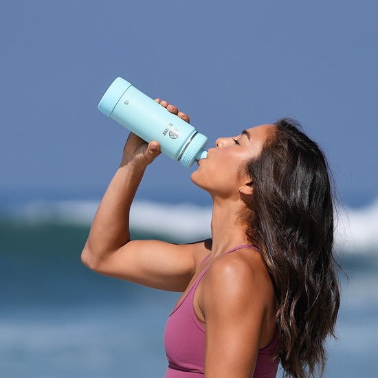 Takeya Actives Insulated Bottle Ice Blue 530 m