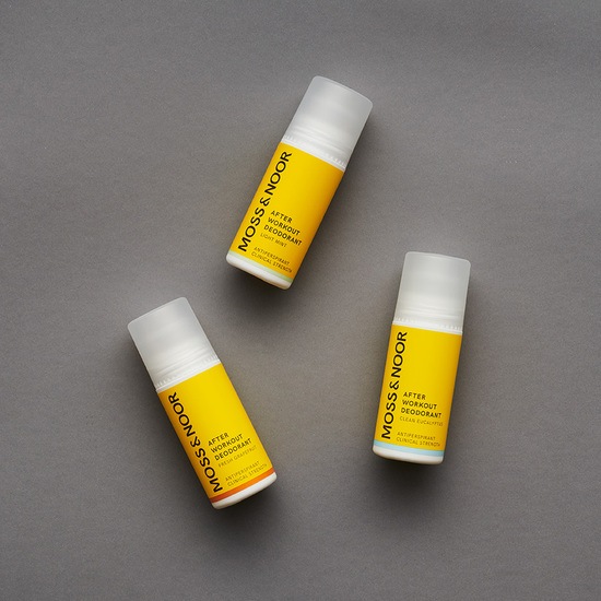 Moss & Noor After Workout Deodorant Mixed Three Scents 3-pack