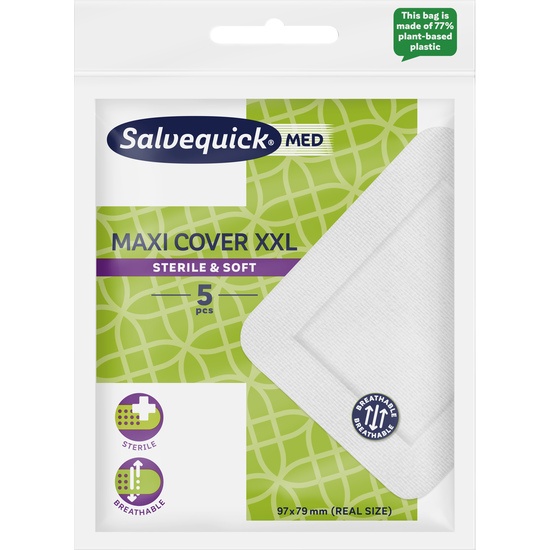 SalvequickMED Maxi Cover XXL plåster 5 st
