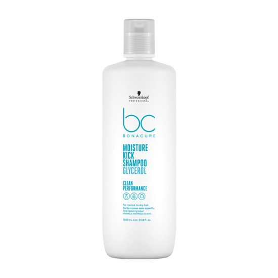 BC Bonacure Moisture Kick Schampo 1000 ml