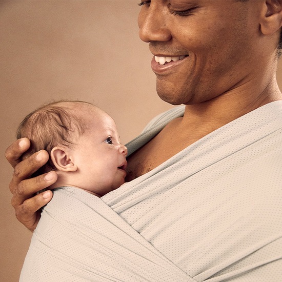 Ergobaby Aura Wrap Mesh Soft Grey