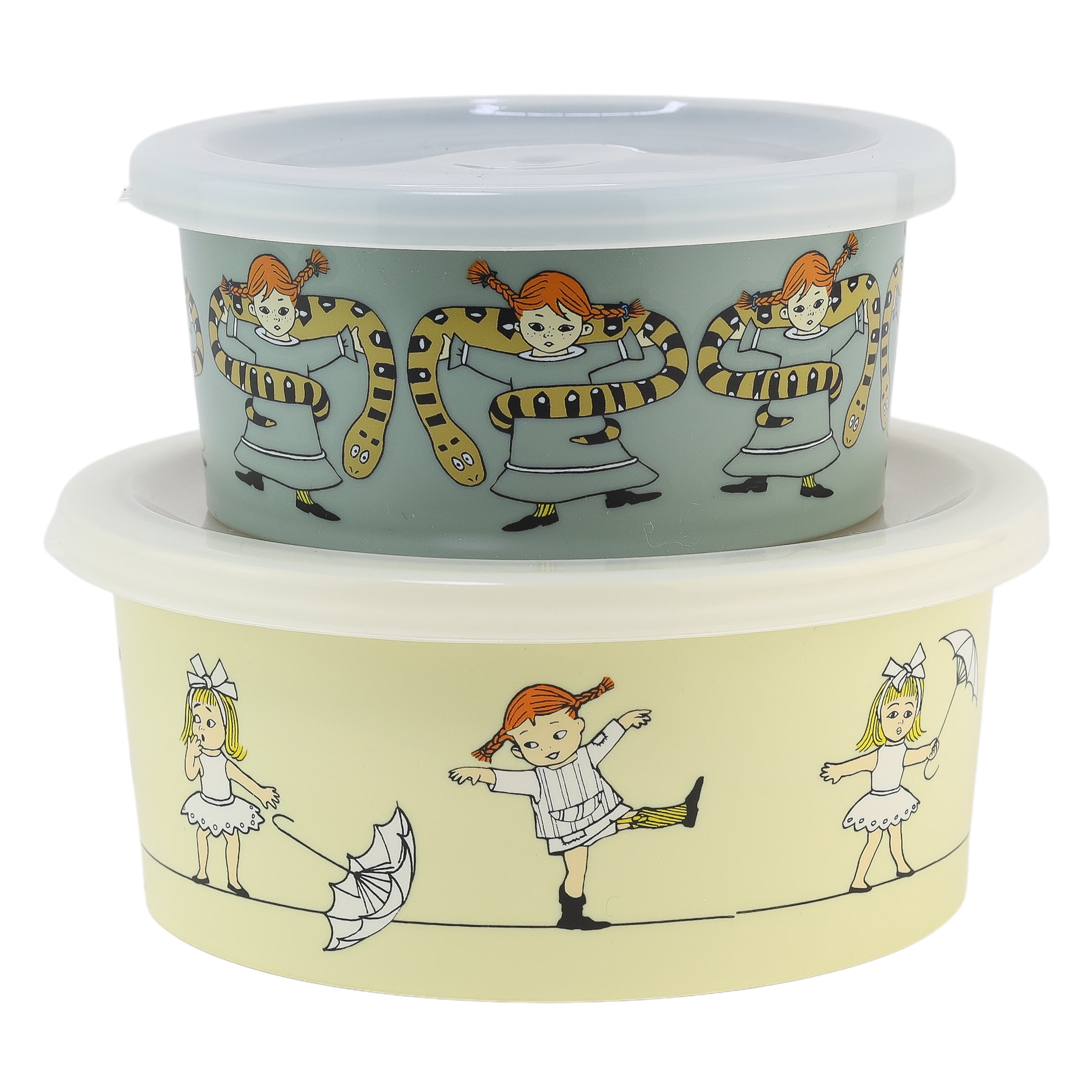 Rätt Start Pippi Cirkus Snackbox 2-pack