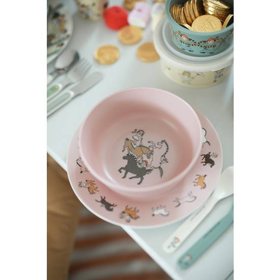 Rätt Start Pippi Cirkus Skål Rosa