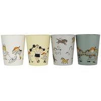 Rätt Start Pippi Cirkus Samlarkoppar 4-pack
