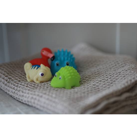 Rätt Start Badleksak Exotiska Djur 4-pack