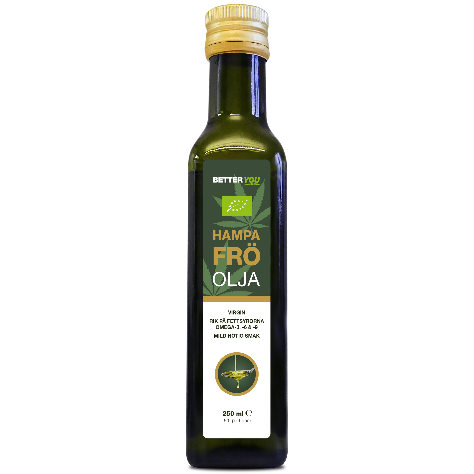 Better You Ekologisk Hampafröolja 250 ml
