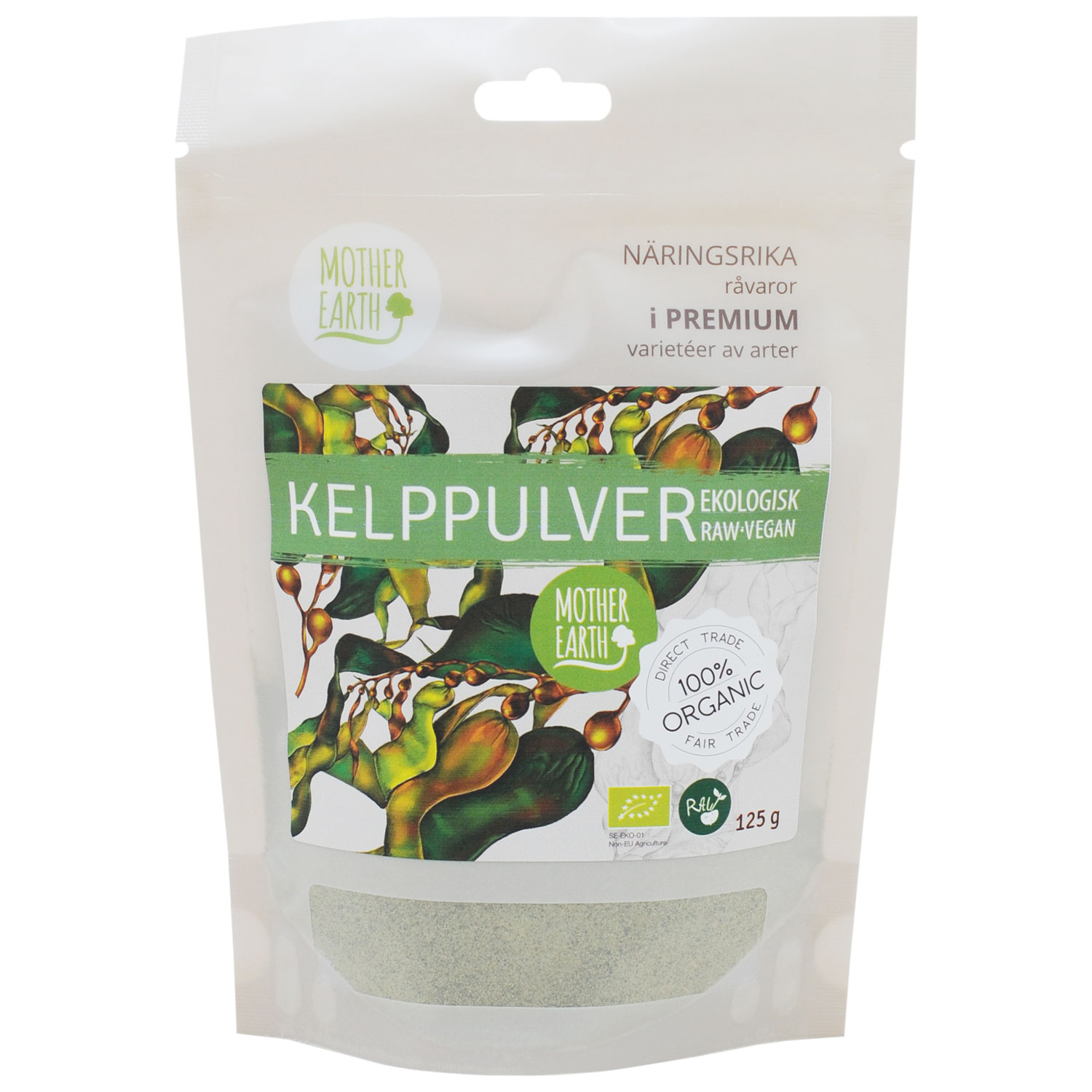 Mother Earth Kelppulver ME RAW&EKO 125 g