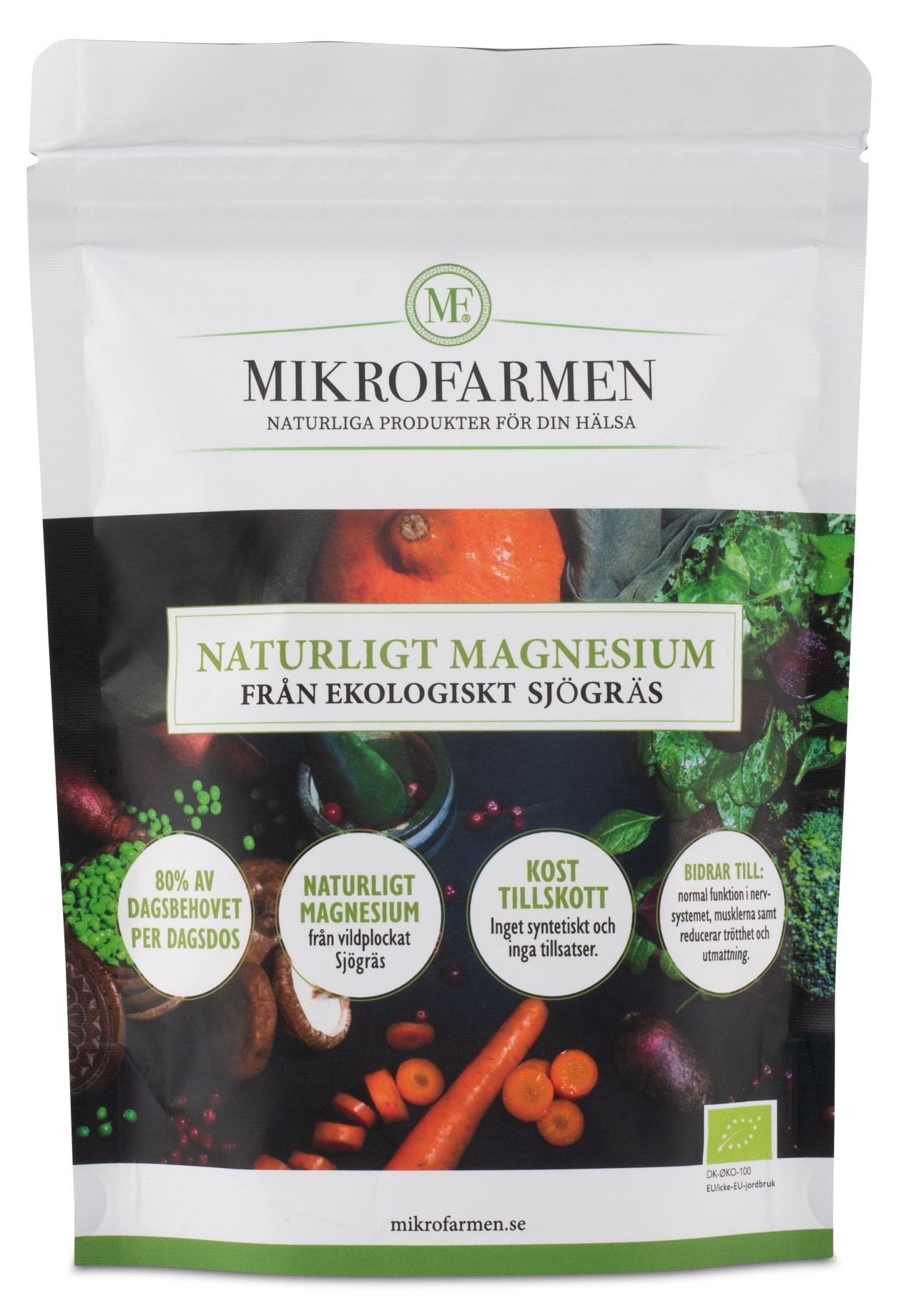 Mikrofarmen Naturligt Magnesium 90 g