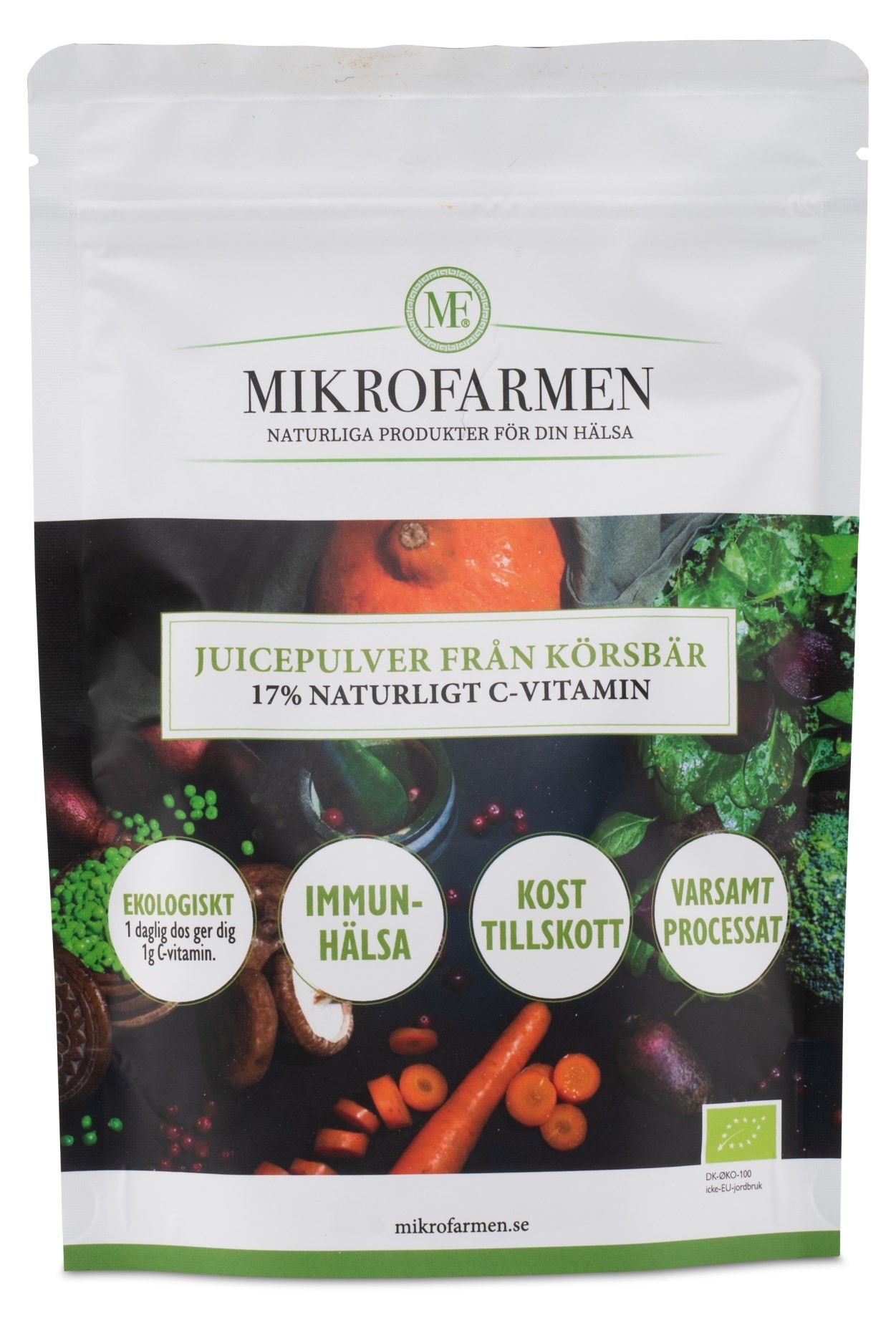 Mikrofarmen Juicepulver från Körsbär 130 g