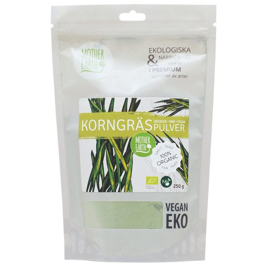 Mother Earth Korngräs EU ME RAW&EKO 250 g