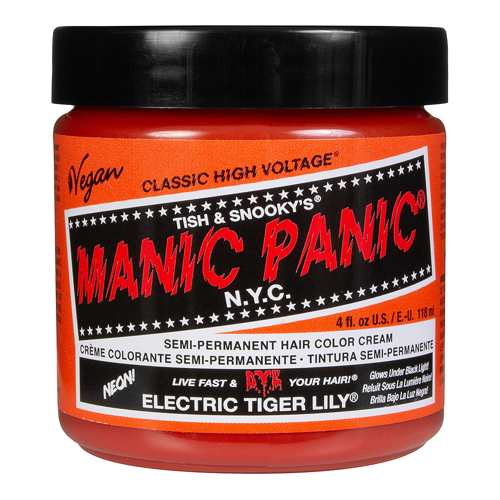 Manic Panic Semi-Permanent Hair Color Cream Electric Tiger Lily 118 ml