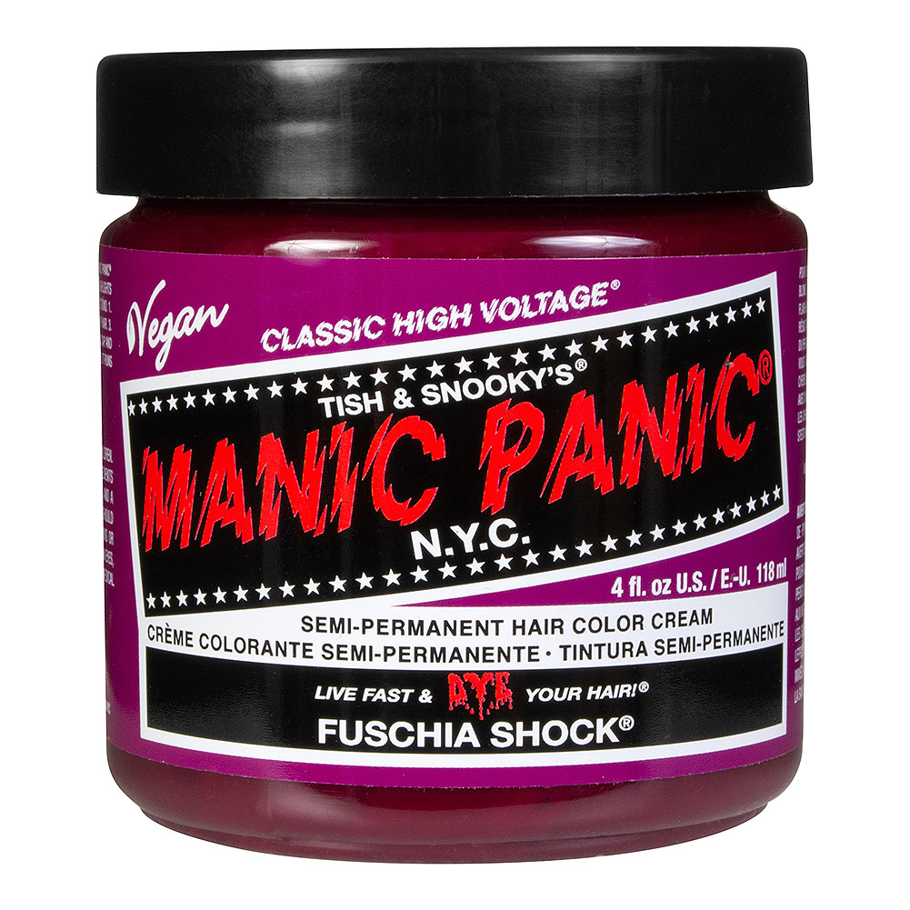 Manic Panic Semi-Permanent Hair Color Cream Fuschia Shock 118 ml