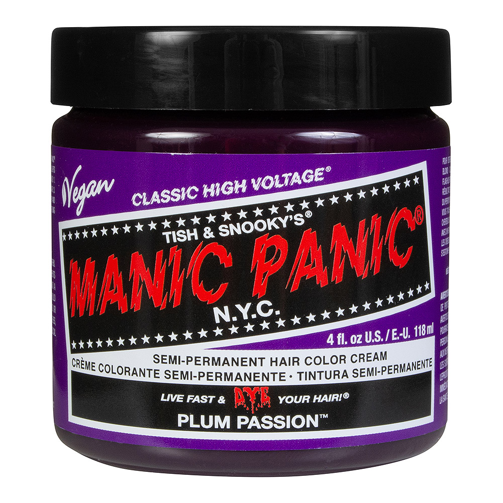 Manic Panic Semi-Permanent Hair Color Cream Plum Passion 118 ml