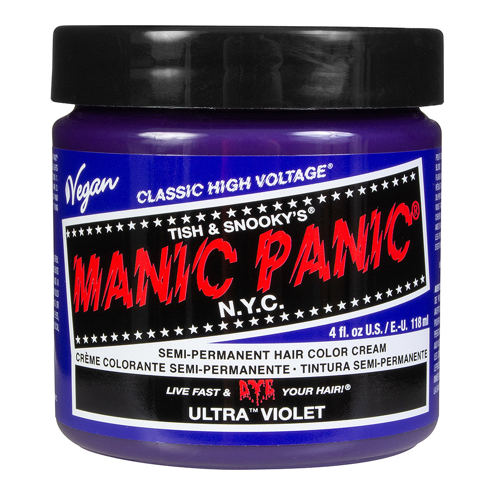 Manic Panic Semi-Permanent Hair Color Cream Ultra  Violet 118 ml