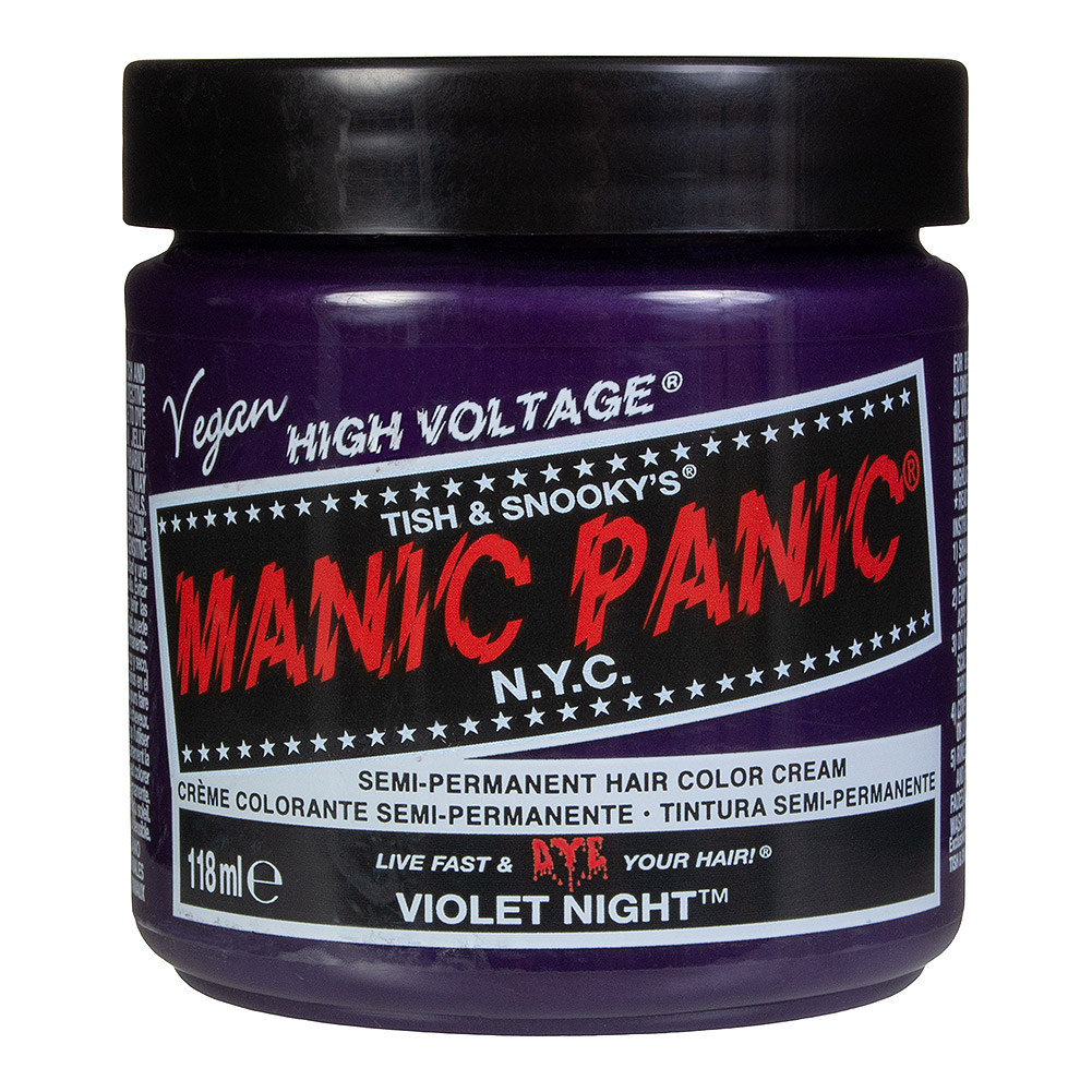 Manic Panic Semi-Permanent Hair Color Cream Violet Night 118 ml
