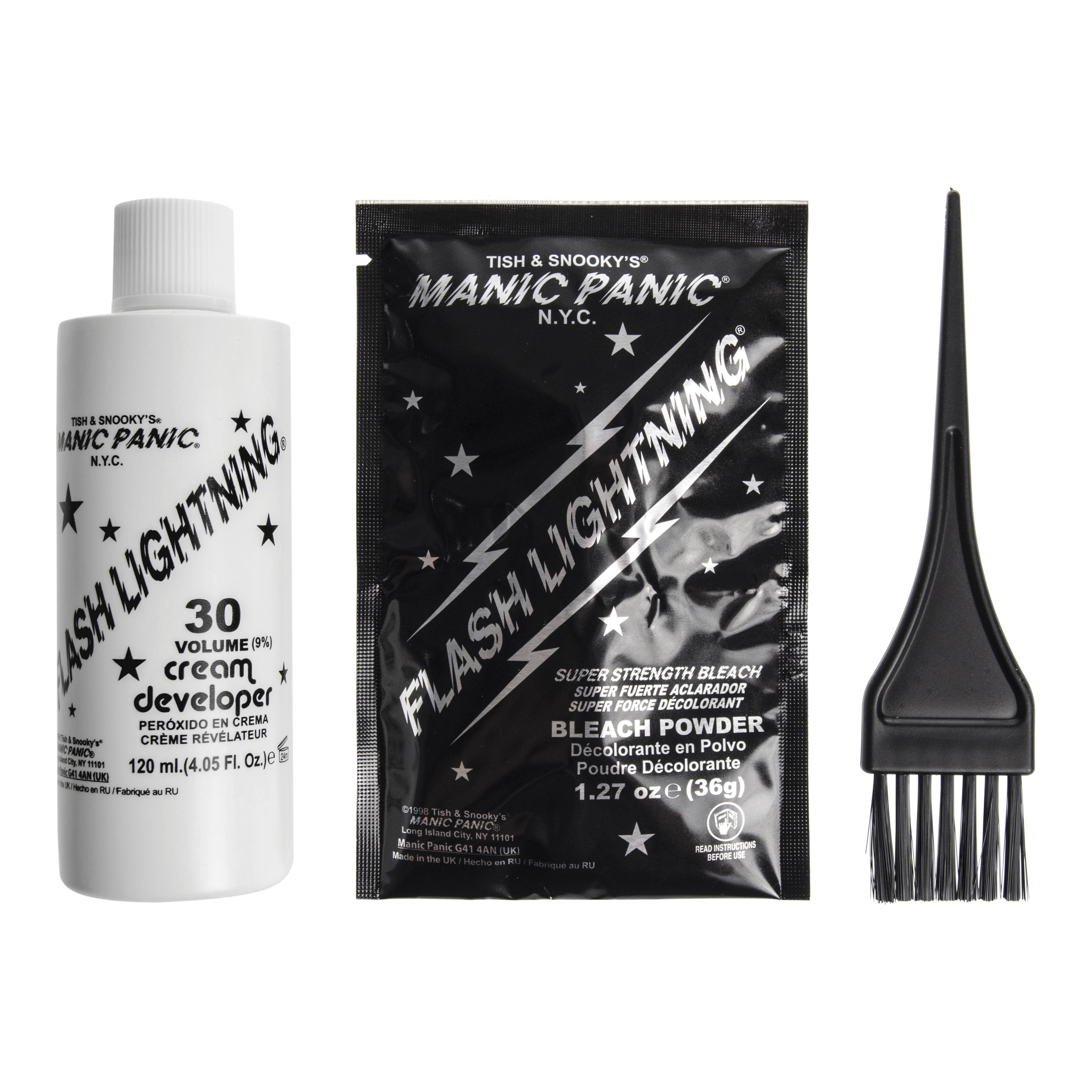 Manic Panic Flash Lighting 30 Volume Complete Bleach Kit