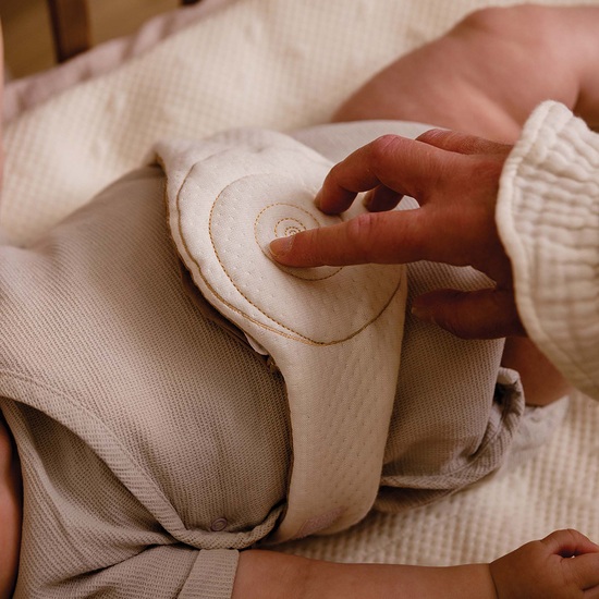 Candide Minimassage Värmekudde Creme/Karamell