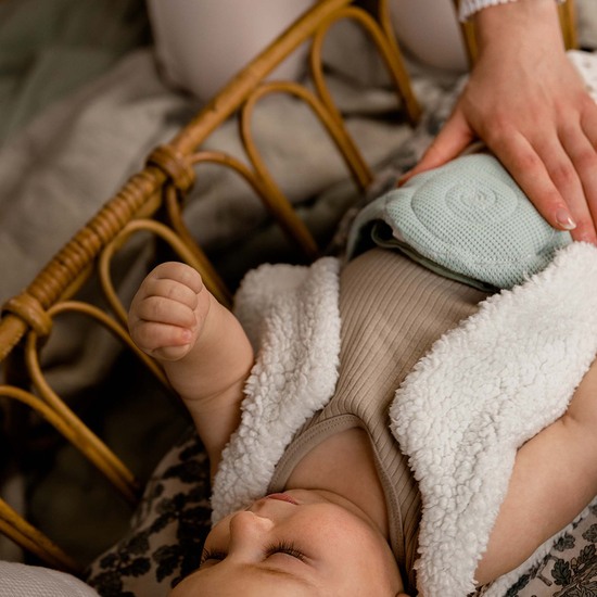 Candide Minimassage Värmekudde Khaki