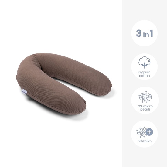 Doomoo Amnings-gravidkudde Quilt Choklad