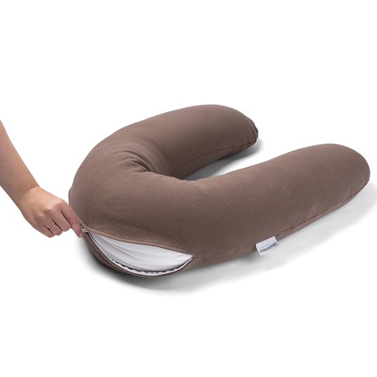 Doomoo Amnings-gravidkudde Quilt Choklad