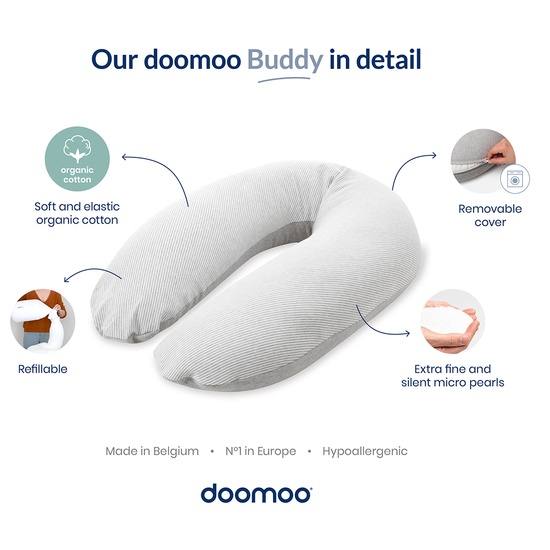 Doomoo Amnings-gravidkudde Svampar