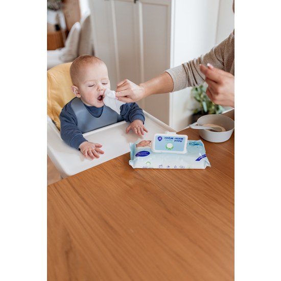 Luna Bambini Waterwipes 100 % Viscose 3x60-pack