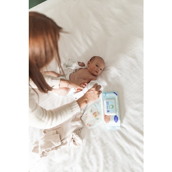 Luna Bambini Waterwipes 100 % Viscose 3x60-pack