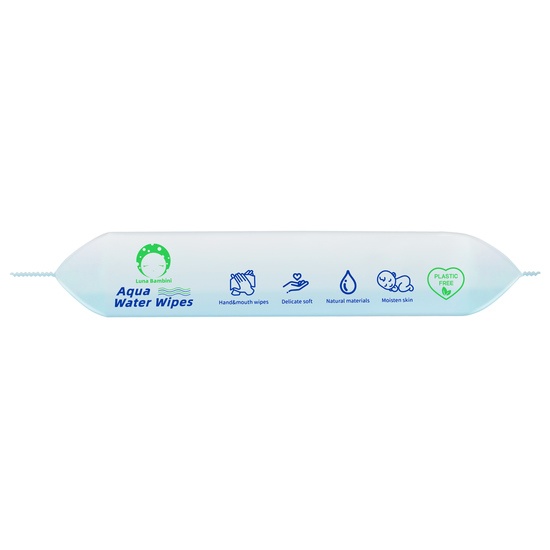 Luna Bambini Waterwipes 100 % Viscose 3x60-pack