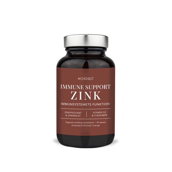 Nordbo Immune Support Zink 90 kapslar