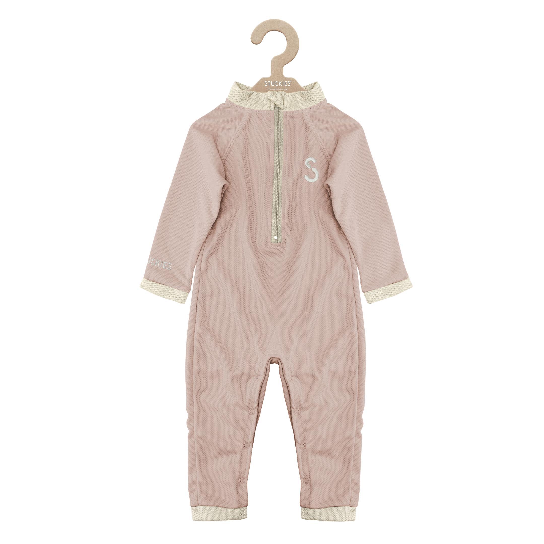 STUCKIES easy change UPF 50+ UV dräkt Dusty Coral 68/74