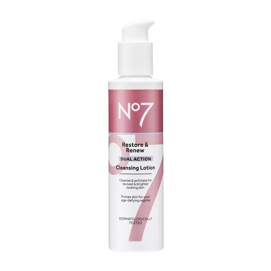 No7 Restore & Renew Cleansing Lotion 200 ml