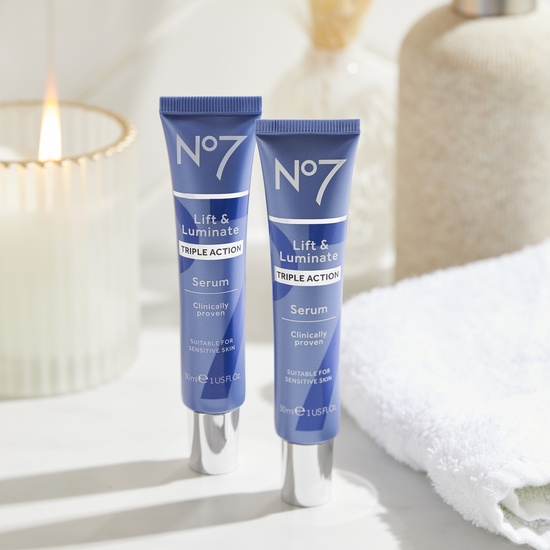 No7 Lift & Luminate Triple Action Serum 30 ml