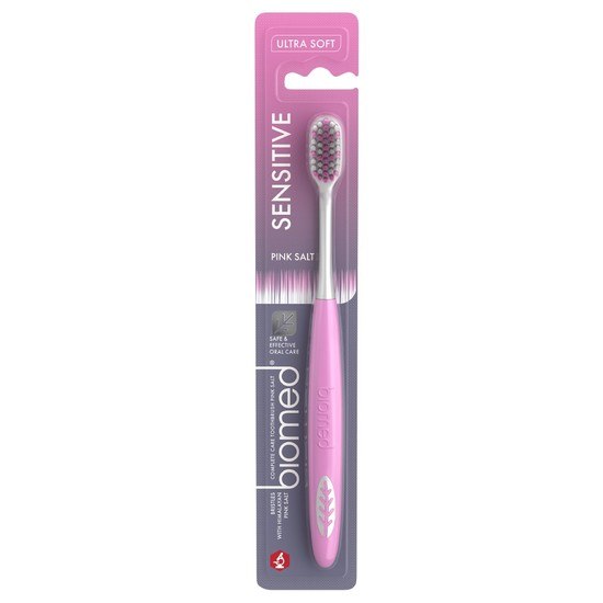 Biomed Pink Salt Ultrasoft Tandborste 