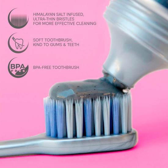 Biomed Pink Salt Ultrasoft Tandborste 