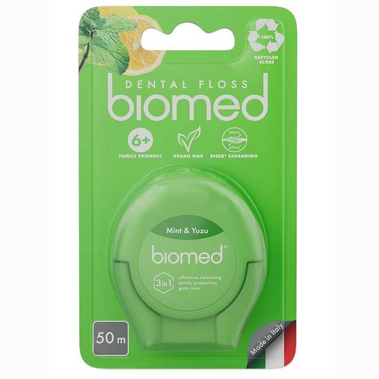 Biomed Dental floss Mint & Yuzu 50 m
