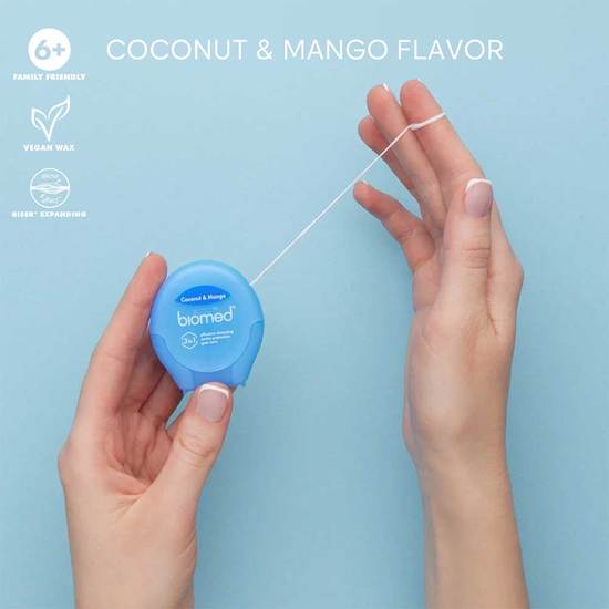 Biomed Dental floss Coconut & Mango 50 m