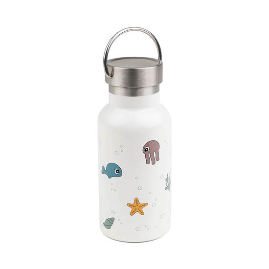 Done by Deer Termoflaska Sea friends Beige 350 ml