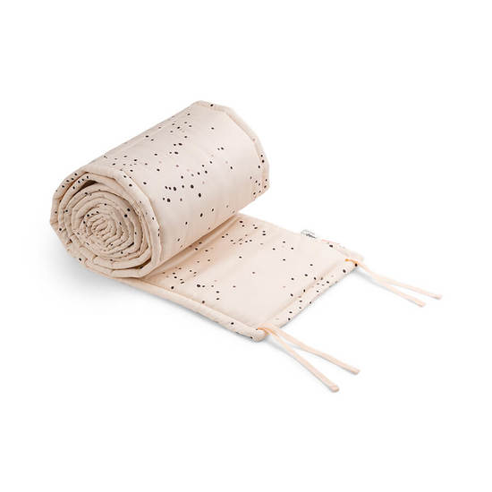Done by Deer Spjälskydd Ränder Dreamy dots Powder 360 cm
