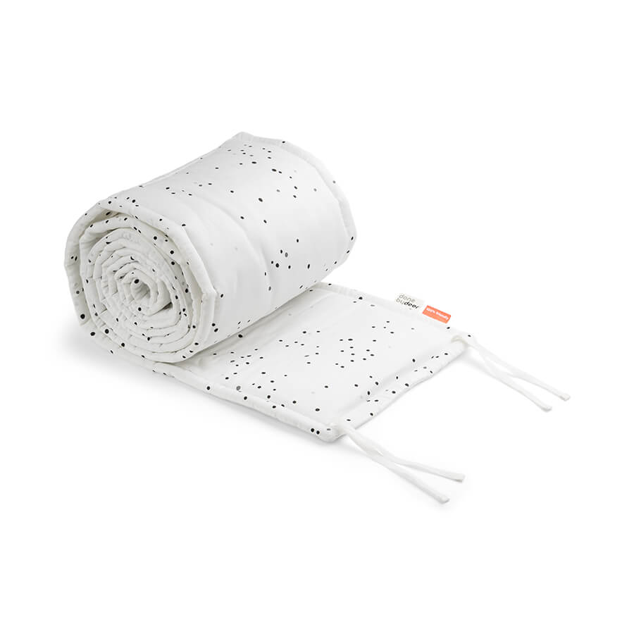 Done by Deer Spjälskydd Ränder Dreamy dots White 360 cm