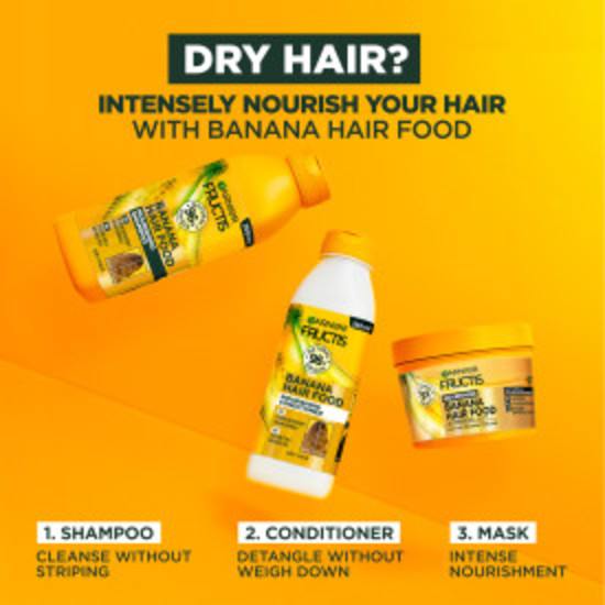 Garnier Fructis Hair Food Nourishing Schampo Banana 350 ml