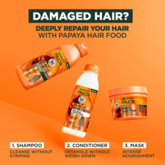 Garnier Fructis Hair Food Repairing Schampo Papaya 350 ml