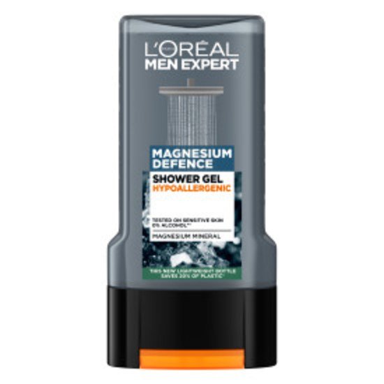 L'Oréal Paris Men Expert Shower Gel Magnesium Defence Hypoallergenic Shower Gel 300 ml
