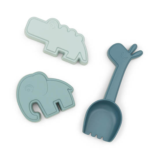 Done by Deer Sandleksaker Deer friends Blue 3-pack