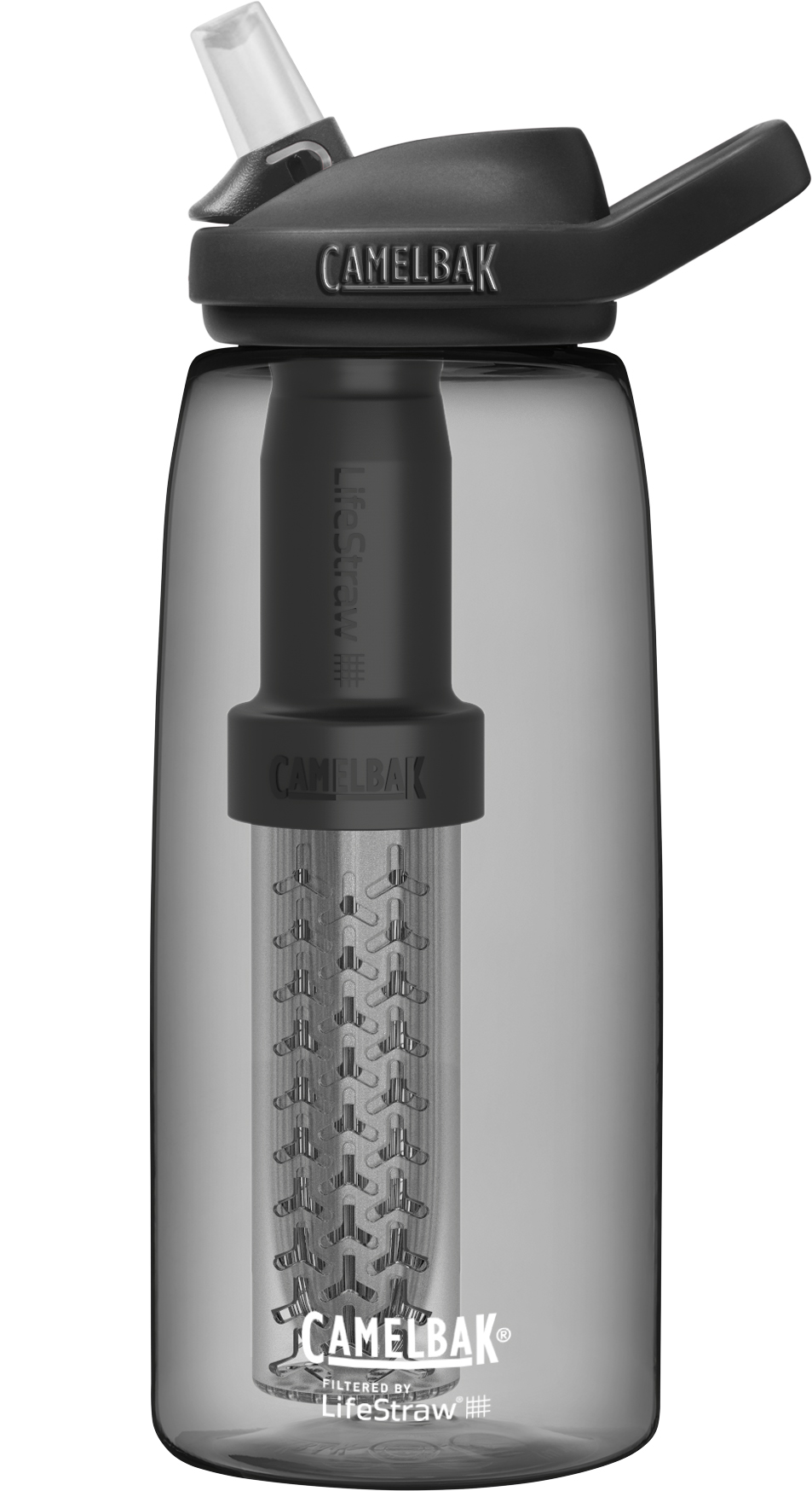Camelbak Eddy+ Life Straw Charcoal 1 L