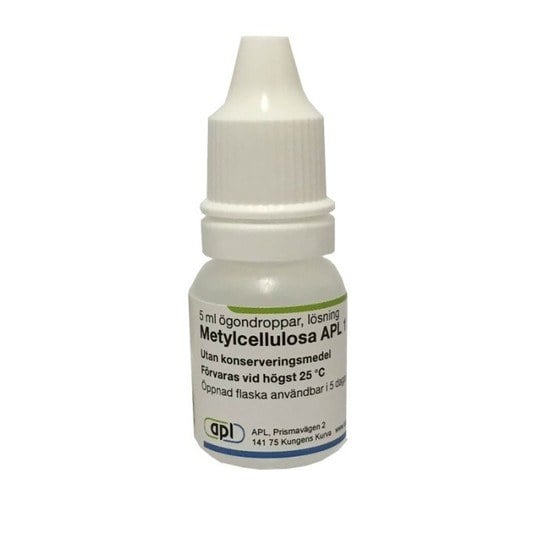 Metylcellulosa APL 0,5 % 4 x 5 milliliter Ögondroppar, lösning